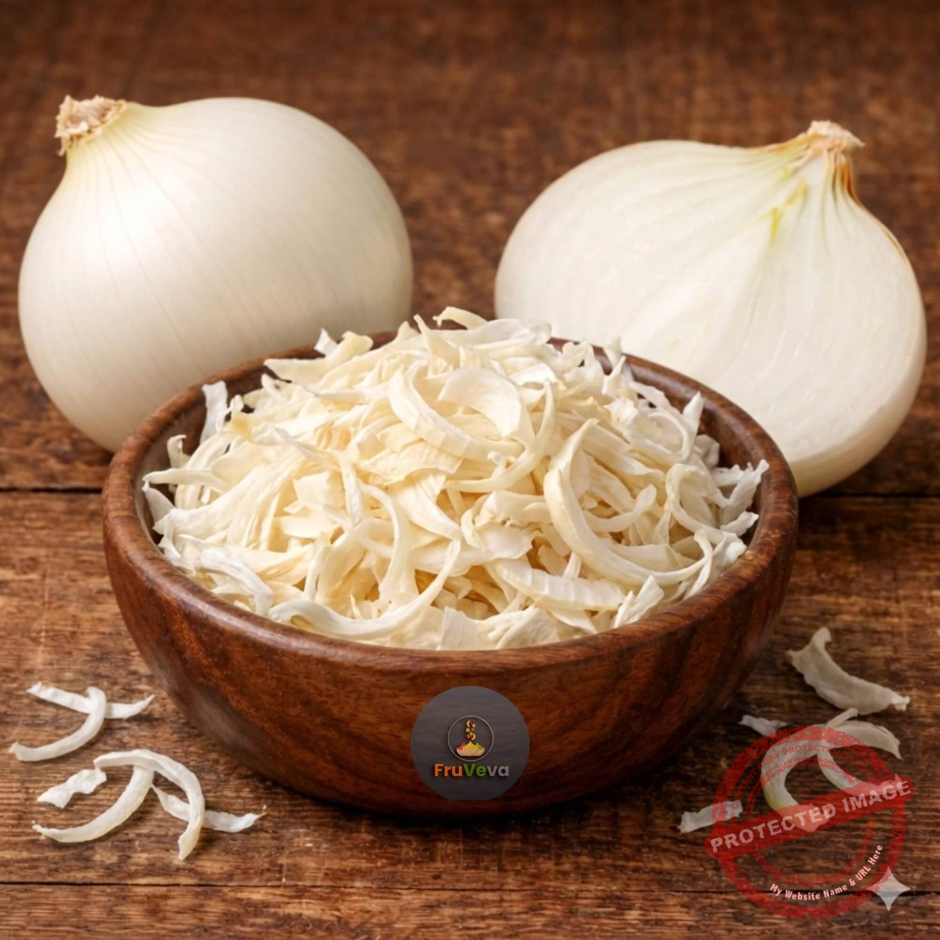 Dehydrated White Onion Flakes