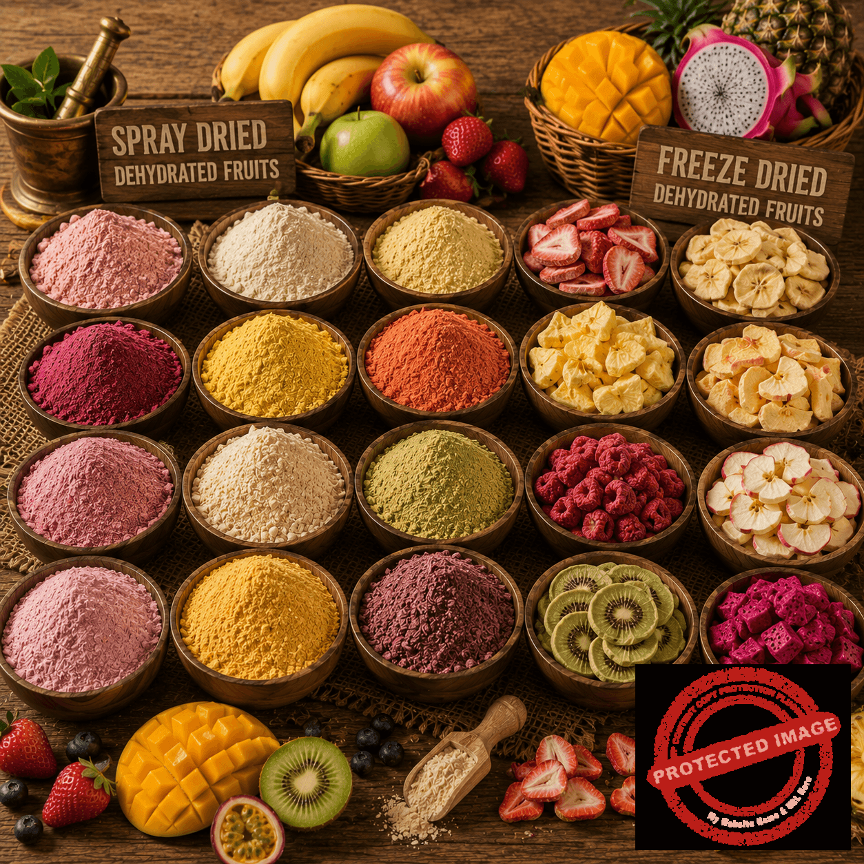 Dehydrated Fruit Powder 3