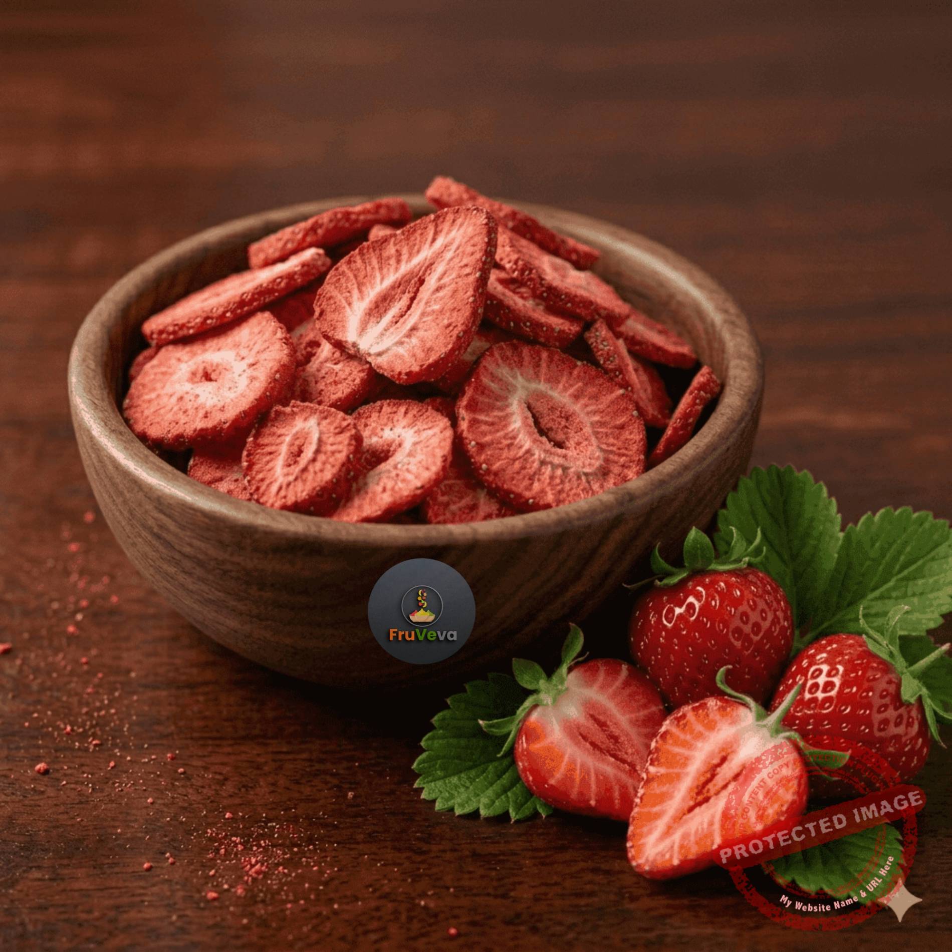 Freeze Dried Strawberry Slices 2