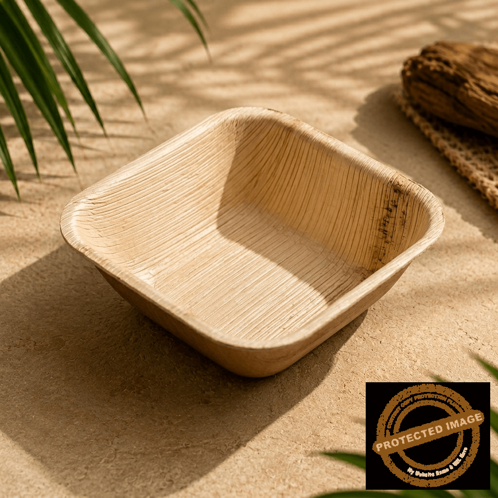 Areca Square Bowls