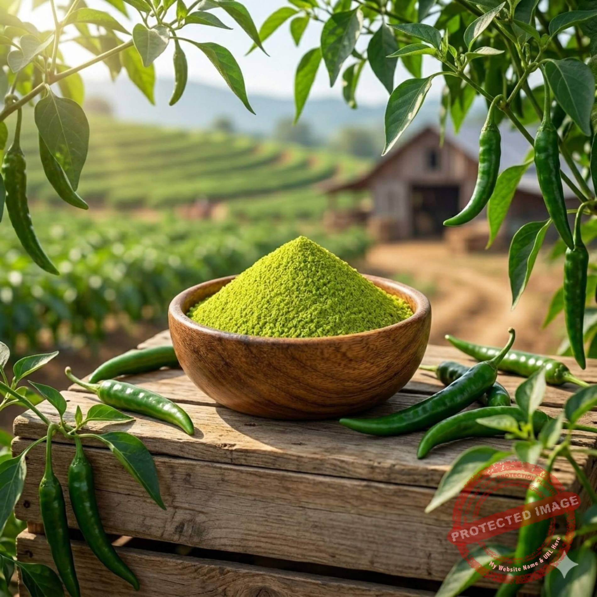 Green Chilli Powder 2